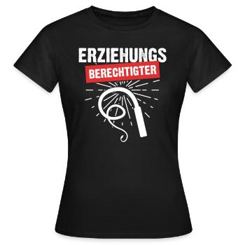 BDSM Dom Fetish Kinky disant cadeau esclave ddlg - T-shirt Femme - noir - Devant - AI Model Female 172 dark (172cm)