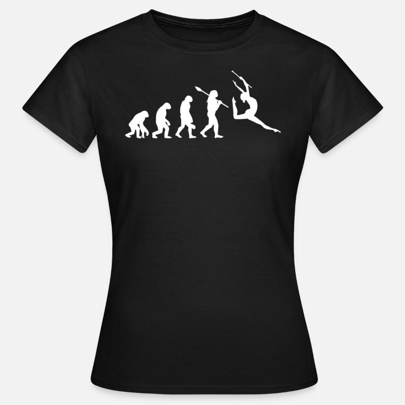 Twirling Evolution - T-shirt Femme - noir