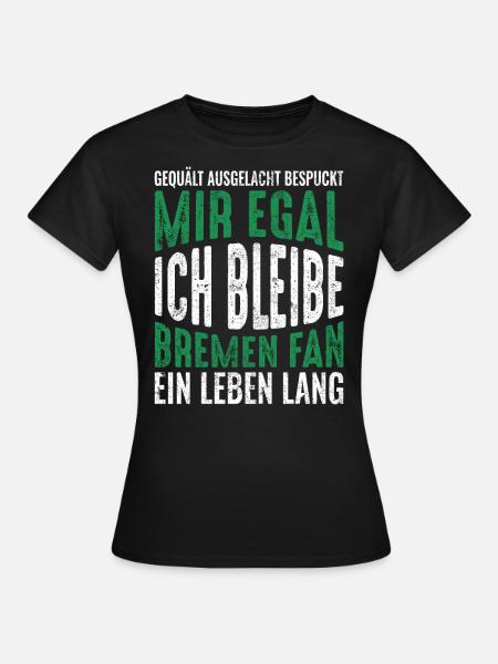 Bremen | Bremen Fan - Frauen T-Shirt - Schwarz