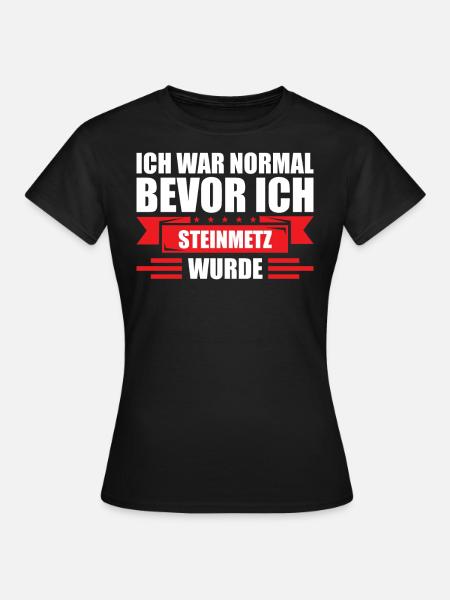 Steinmetz | Geschenkidee für den Beruf Steinmetz - Frauen T-Shirt - Schwarz
