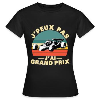 Ich kann nicht, ich habe einen tollen Preis - Frauen T-Shirt - Schwarz - Vorne - AI Model Female 172 dark (172cm)