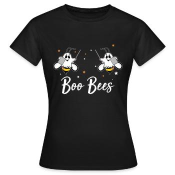 Costume d'Halloween drôle de Dame de professeur de Boo Bees - T-shirt Femme - noir - Devant - AI Model Female 172 dark (172cm)