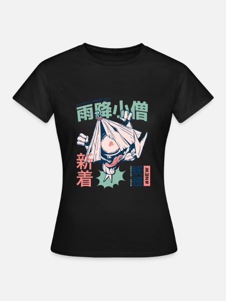Manga - Maglietta da donna - nero