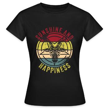 Heavy Metal - T-shirt Femme - noir - Devant - AI Model Female 172 dark (172cm)