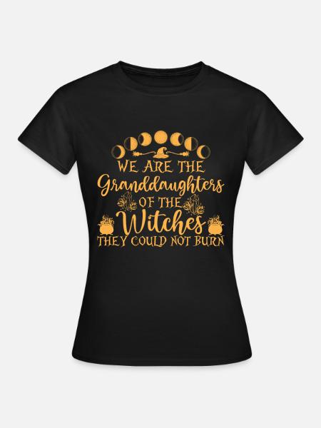 Granddaughters Of The Witches Halloween - T-shirt Femme - noir