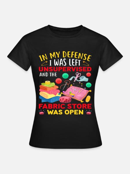Funny Quilting Gift - Frauen T-Shirt - Schwarz