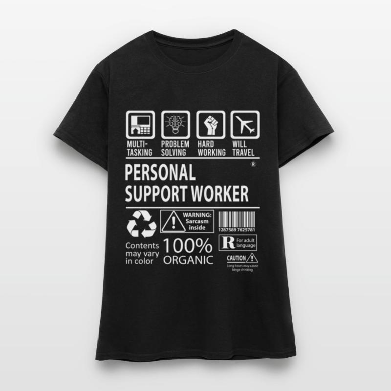 Personal Support Worker Multitasking Women's T-Shirt