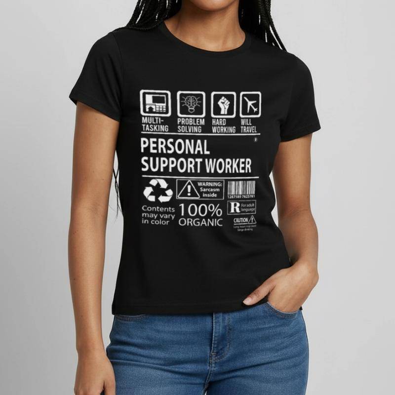 Personal Support Worker Multitasking Women's T-Shirt