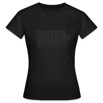 Discover the depth of black in any design - Women's T-Shirt - black - Front - AI Model Female 172 dark (172cm)