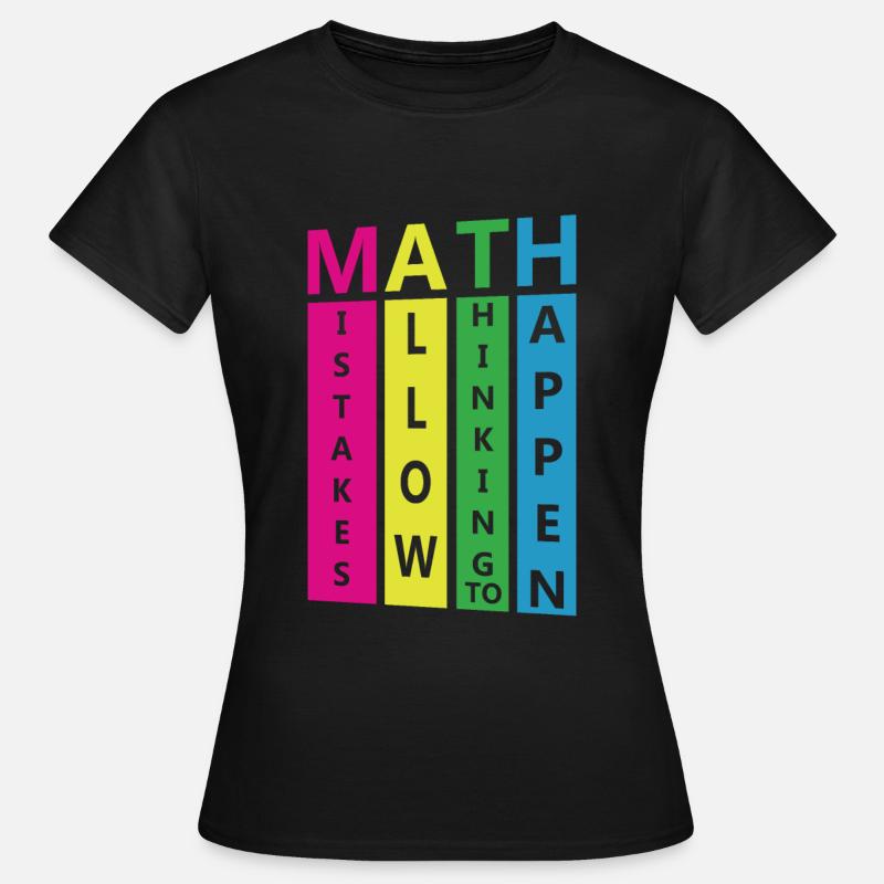 maths - Women's T-Shirt - black