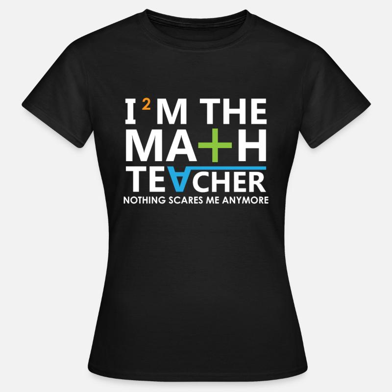 maths - Women's T-Shirt - black