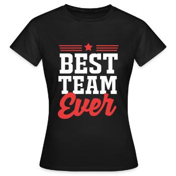 Employé de la semaine Employé du mois - T-shirt Femme - noir - Devant - AI Model Female 172 dark (172cm)