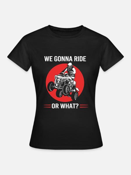 Quad - Frauen T-Shirt - Schwarz