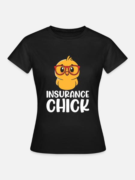 Versicherung - Frauen T-Shirt - Schwarz