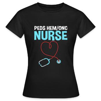 Cancer de l’enfant Survivant du cancer Le cancer pue - T-shirt Femme - noir - Devant - AI Model Female 172 dark (172cm)