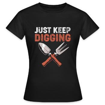Archéologie - T-shirt Femme - noir - Devant - AI Model Female 172 dark (172cm)