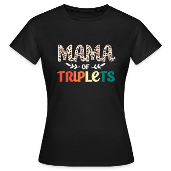 Drilling Mutter Mama - Frauen T-Shirt - Schwarz - Vorne - AI Model Female 172 dark (172cm)