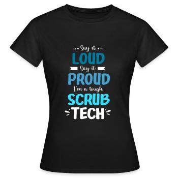 CTA Chirurg Chirurgie - Frauen T-Shirt - Schwarz - Vorne - AI Model Female 172 dark (172cm)