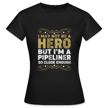 Installation Installer Locksmith - Women's T-Shirt - black - Front - AI Model Female 172 dark (172cm)