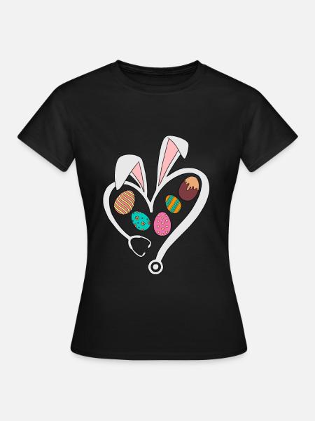 Ostern - Frauen T-Shirt - Schwarz