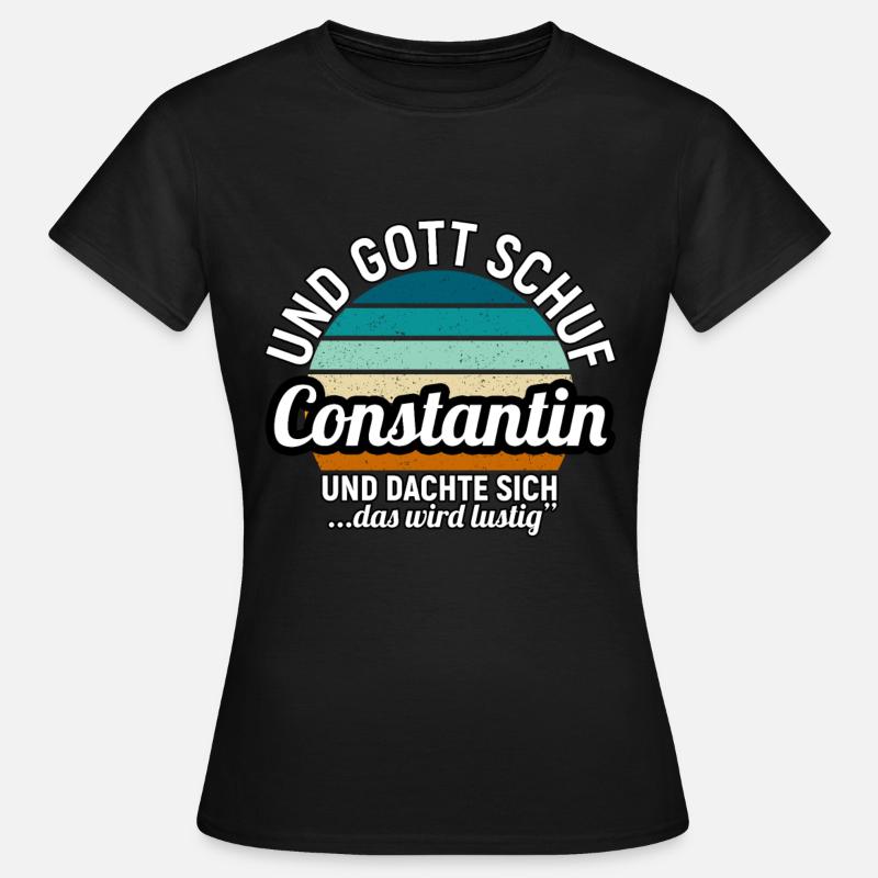Daniel - Frauen T-Shirt - Schwarz