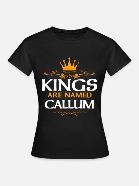 Callum - Frauen T-Shirt - Schwarz