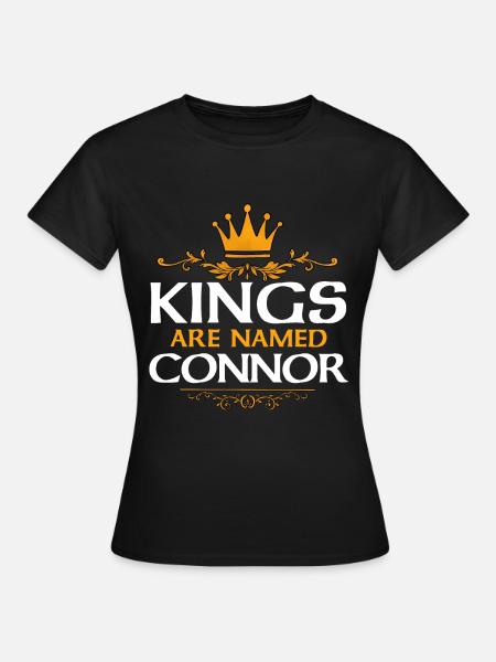 Connor - Frauen T-Shirt - Schwarz