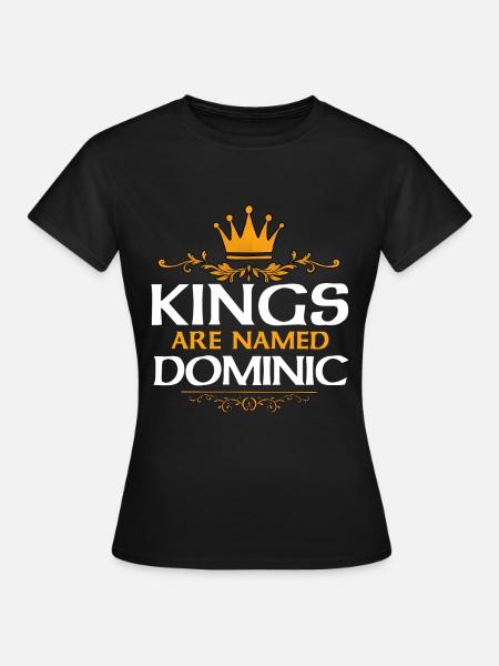 Dominic - Frauen T-Shirt - Schwarz