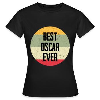 Best Oscar Ever - Frauen T-Shirt - Schwarz - Vorne - AI Model Female 172 dark (172cm)