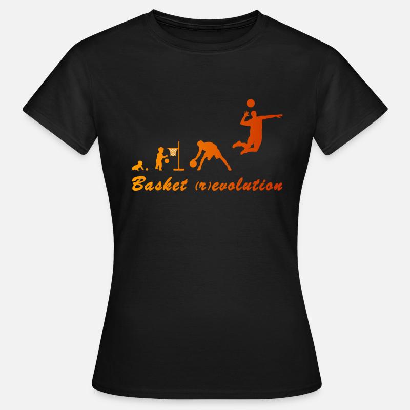 Basket (r) evolution - Women's T-Shirt - black