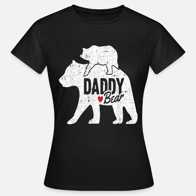 DADDY BEAR - Women's T-Shirt - black