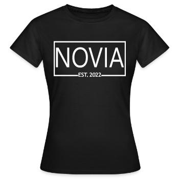 2022 Verlobung Brautdusche Hochzeit - Frauen T-Shirt - Schwarz - Vorne - AI Model Female 172 dark (172cm)