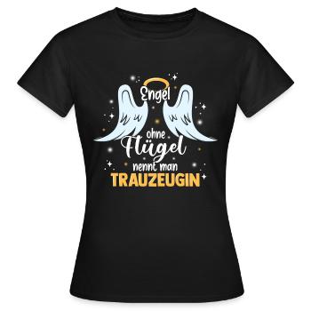 Junggesellinnenabschied Brautjungfer Hochzeit Team - Frauen T-Shirt - Schwarz - Vorne - AI Model Female 172 dark (172cm)