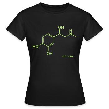 Adrenalin Kick - Frauen T-Shirt - Schwarz - Vorne - AI Model Female 172 dark (172cm)