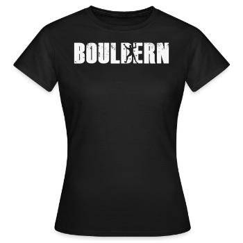 Bloc - T-shirt Femme - noir - Devant - AI Model Female 172 dark (172cm)