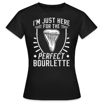 Fossiles, dent de requin - Fossil Hunter - T-shirt Femme - noir - Devant - AI Model Female 172 dark (172cm)