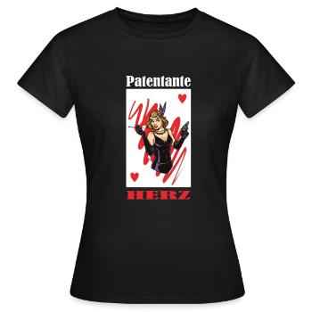 Godmother Aunt Godmother Baptismal Godchild - Women's T-Shirt - black - Front - AI Model Female 172 dark (172cm)