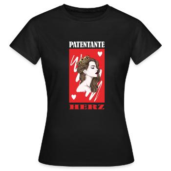 Godmother Aunt Godmother Baptismal Godchild - Women's T-Shirt - black - Front - AI Model Female 172 dark (172cm)