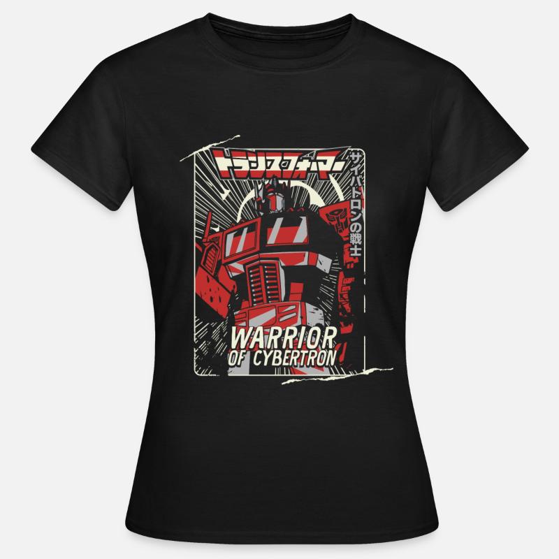 Transformers Optimus Prime Cybertron Warrior - Women's T-Shirt - black