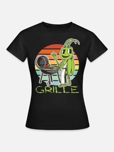 GRILLE - Frauen T-Shirt - Schwarz