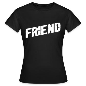 Ami - T-shirt Femme - noir - Devant - AI Model Female 172 dark (172cm)