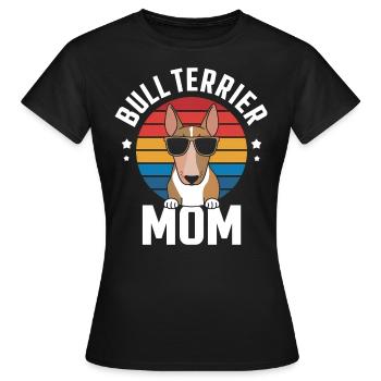 Bullterrier Spruch Lustiges Bullterrier Geschenk - Frauen T-Shirt - Schwarz - Vorne - AI Model Female 172 dark (172cm)
