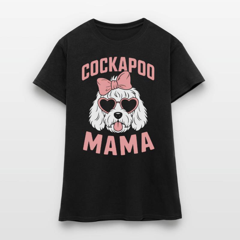 Cockapoo Spruch Mama Lustiges Cockapoo Geschenk Frauen T-Shirt