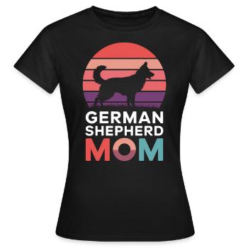 German Shepherd Saying German Shepherd Gift - Women's T-Shirt - black - Front - AI Model Female 172 dark (172cm)