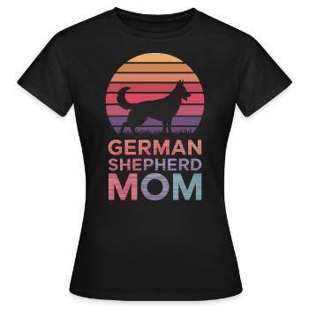 German Shepherd Saying German Shepherd Gift - Women's T-Shirt - black - Front - AI Model Female 172 dark (172cm)