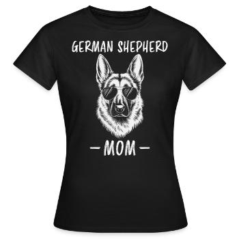 German Shepherd Saying German Shepherd Gift - Women's T-Shirt - black - Front - AI Model Female 172 dark (172cm)