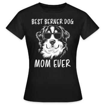 Bouvier bernois Dicton bouvier bernois - T-shirt Femme - noir - Devant - AI Model Female 172 dark (172cm)
