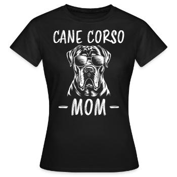 Cane Corso Italiano Mom Mom Cane Corso Gift - Women's T-Shirt - black - Front - AI Model Female 172 dark (172cm)