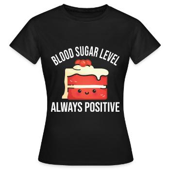 Diabetis - T-shirt Femme - noir - Devant - AI Model Female 172 dark (172cm)