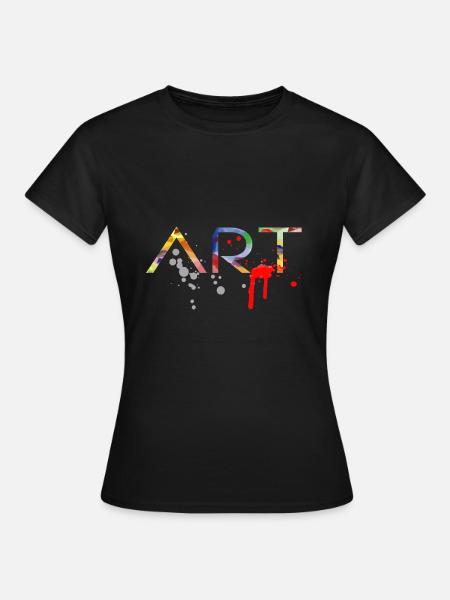 ART - Frauen T-Shirt - Schwarz